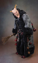Load image into Gallery viewer, Krampus Robe with under fur vestment, chains, robe and various size bells from small to jumbo. (Sinister Variant)