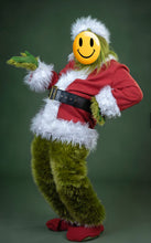 Load image into Gallery viewer, Green Full Fur suit (shown with Christmas jacket,hat, and shoes)