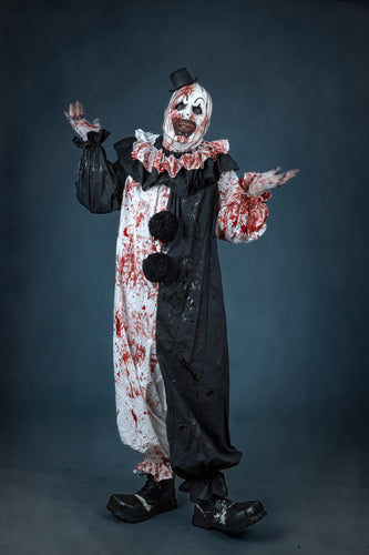 Monochromatic  Bloody Clown